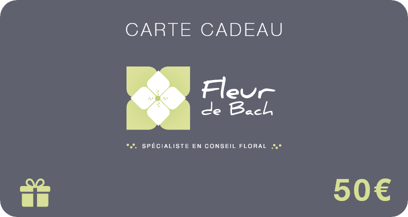 Carte cadeauConseil fleur de bach